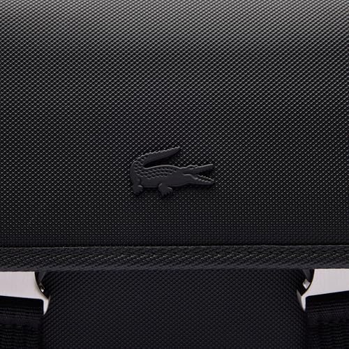 Lacoste ブラックミニメッセンジャーバッグ完売品 NH4858HC-021 Lacoste ブラックミニメッセンジャーバッグ完売品 NH4858HC-021